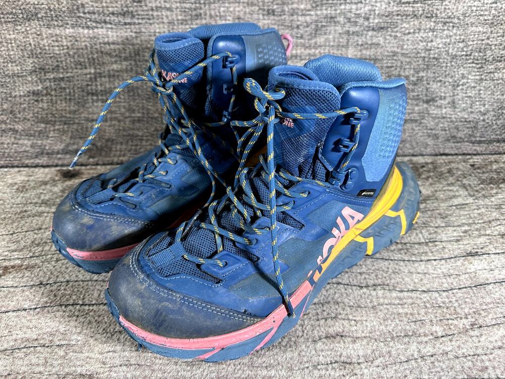 HOKA One One Tennine Hike GTX Women’s 10 B Trail Hiking Boots Waterproof